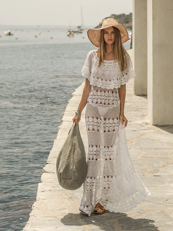 Instant Discount Crochet Marianne Maxi Dress