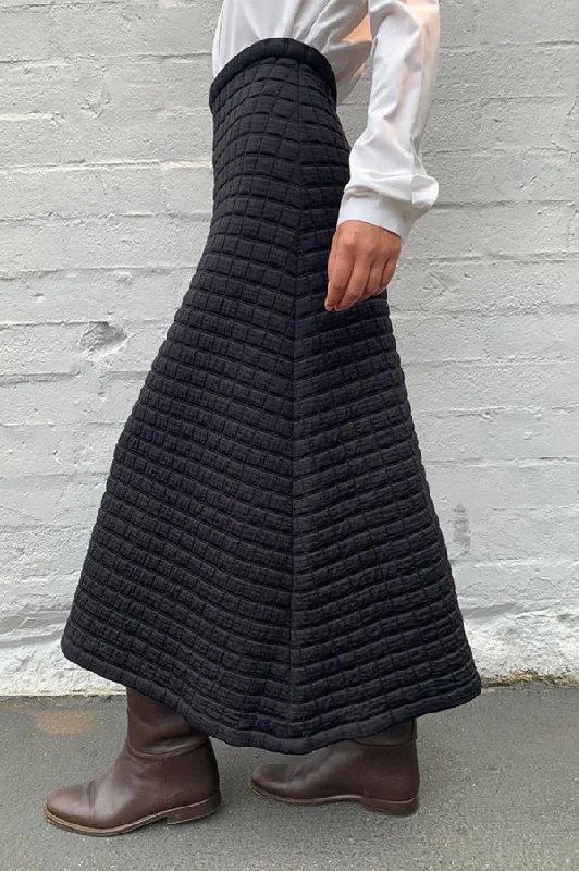 Stock Up and Save Quilted Knit Skirt (Sold Out)