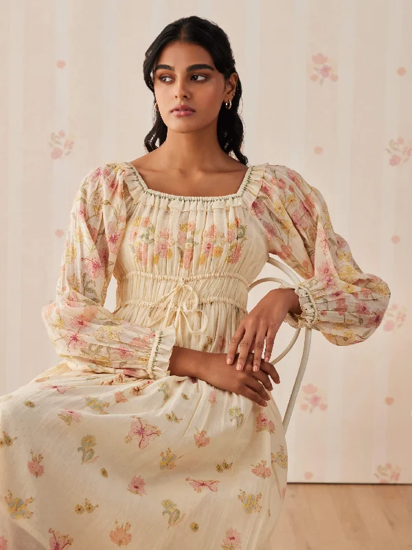 The Best Prices Storyteller Shirred Midi Dress