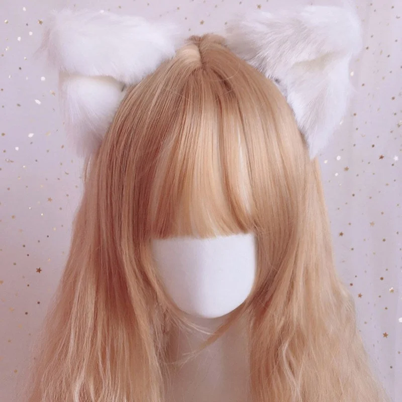 YEAR-End Sale cosplay cute cat ear hair clip yv43383