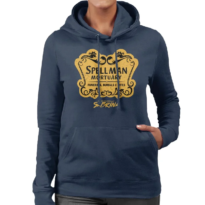 Crazy Deals The Chilling Adventures Of Sabrina Spellman Mortuary Women's Hooded Sweatshirt Crazy Deals The Chilling Adventures Of Sabrina Spellman Mortuary Women's Hooded Sweatshirt