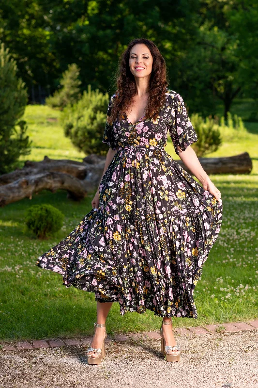 Bonus Savings Katty Mix Flowers Dress