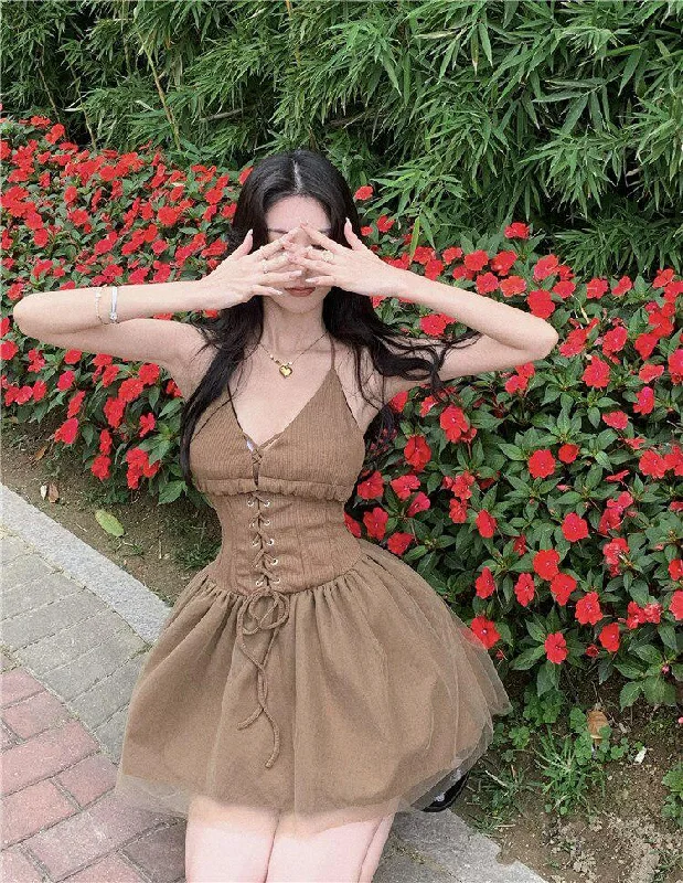 Lowest Price Fairy Grunge Corset Mini Dress
