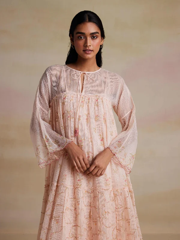 Instant Discount Cordelia Peach Dress
