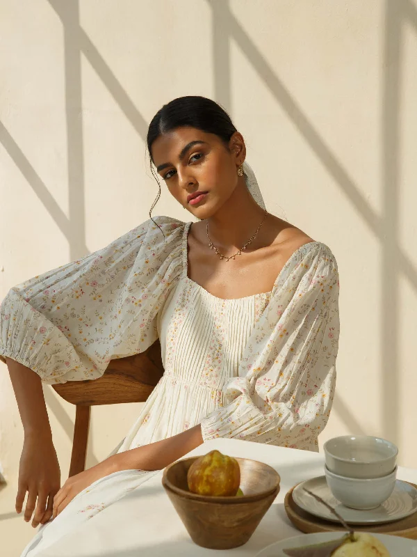 Bonus Savings Pleated Heritage Midi Dress