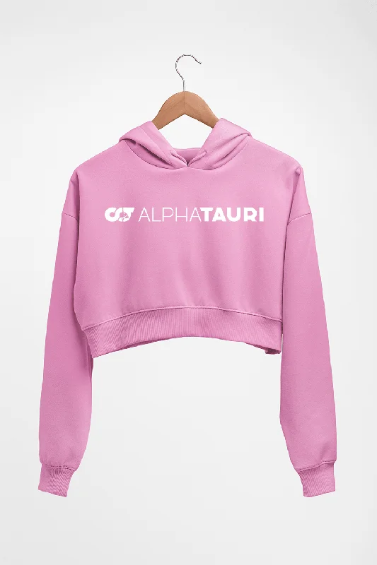 Get It Before It’s Gone Scuderia AlphaTauri Crop HOODIE FOR WOMEN