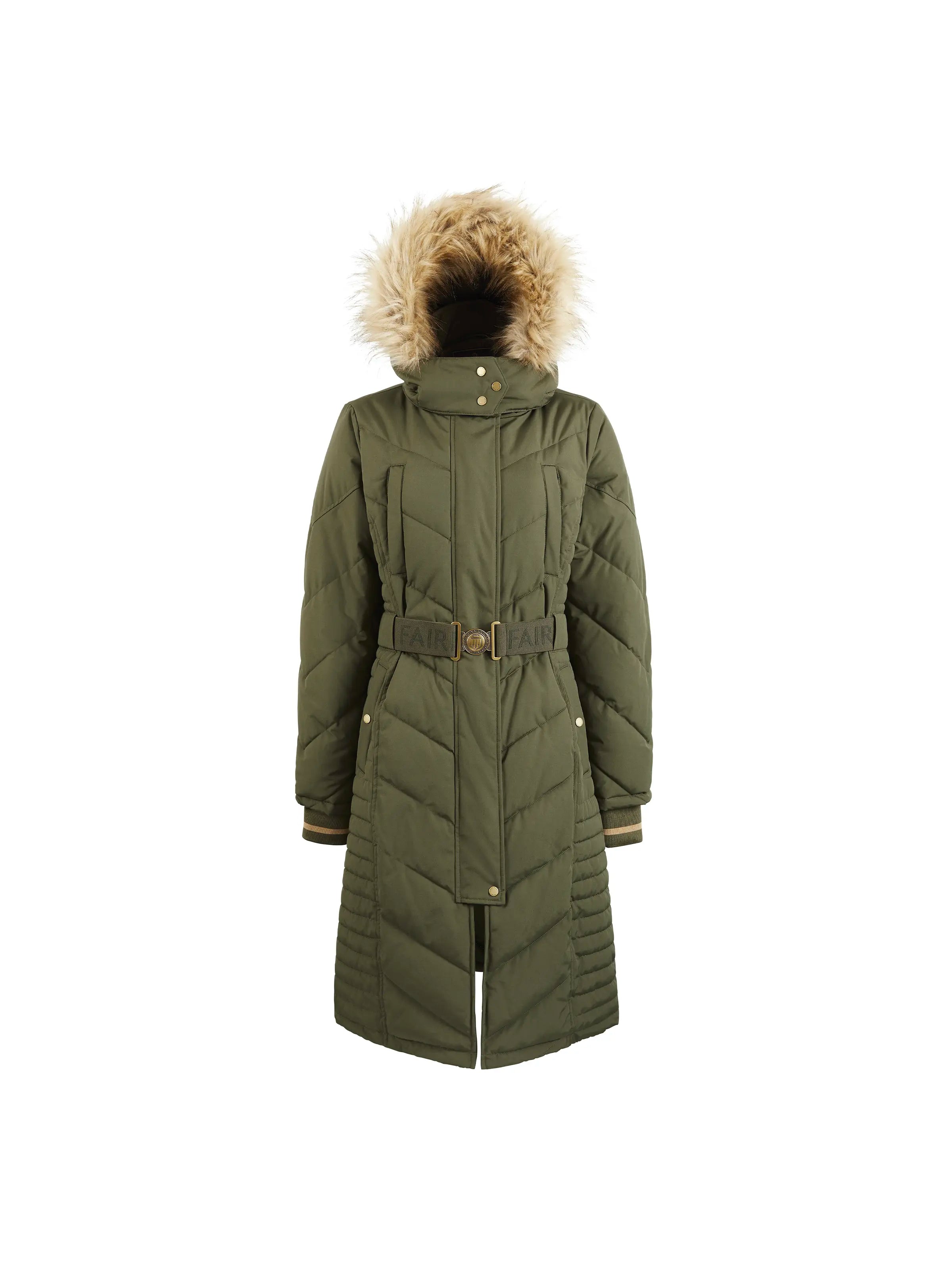 Exclusive Offers Charlotte Longline Coat - Khaki