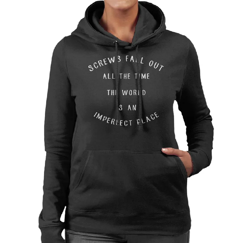 Online Exclusive The Breakfast Club Screws Fall Out All The Time Women's Hooded Sweatshirt