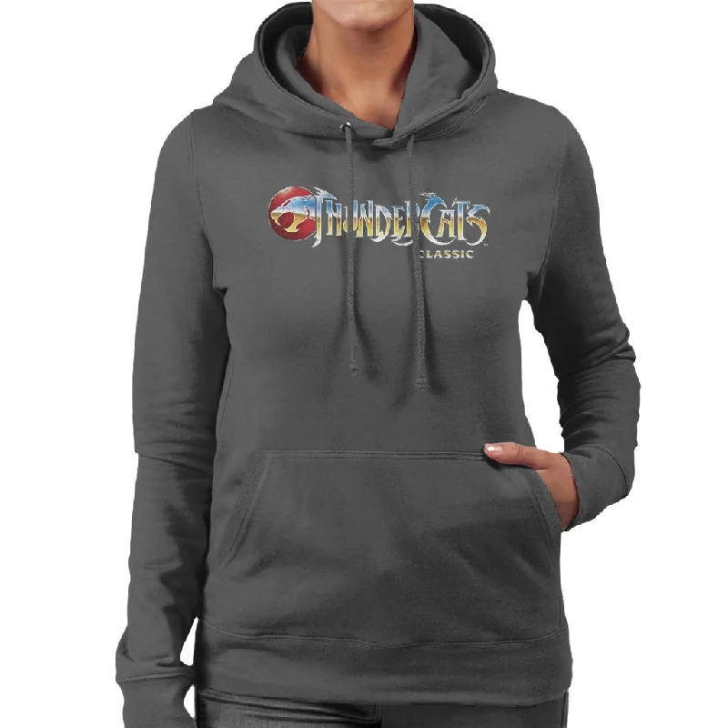 Super Savings Thundercats Classic Logo Women's Hooded Sweatshirt