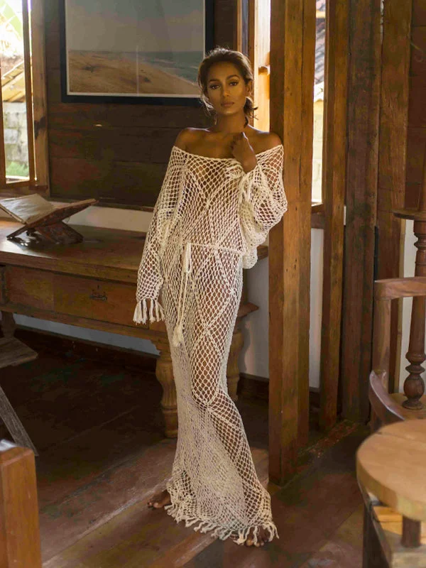 Price Slash Crochet Talitha Maxi Dress