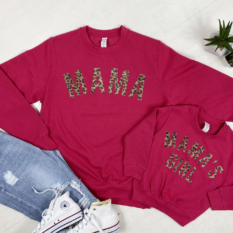 Price Drop Mama & Mama's Girl Leopard Sweatshirts (MRK X)