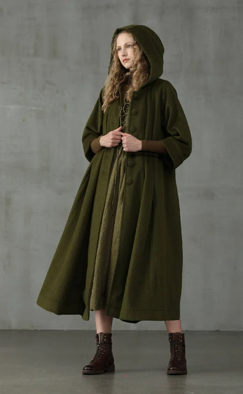 Discount Mania Academy 06 | hooded wool coat jacket