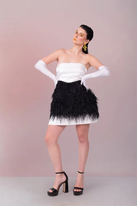 Mega Deal FEATHERED SATIN GLAM