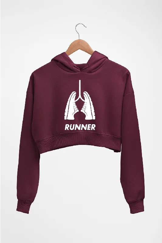 Unbeatable Prices Runner Running Crop HOODIE FOR WOMEN