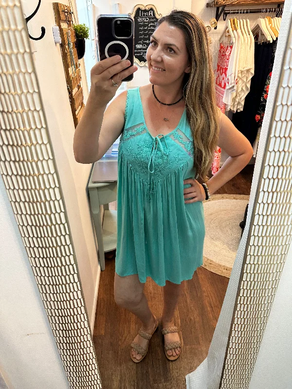 Exclusive Savings Comfy Blues Dress