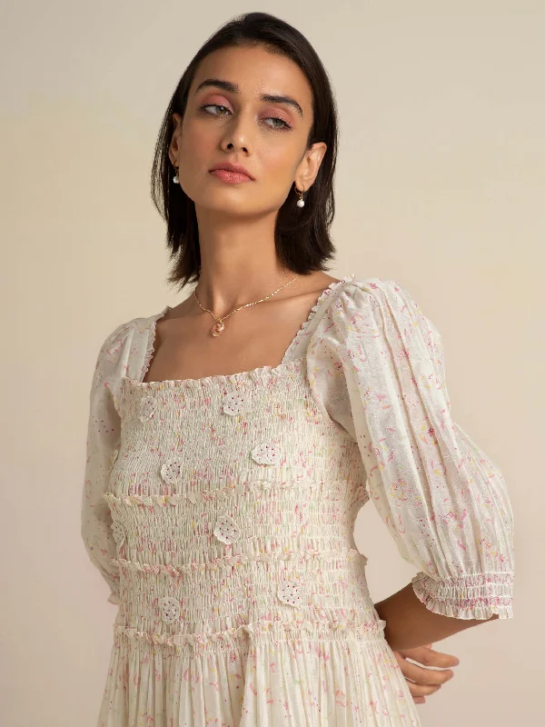 Discount Deals Honeysuckle Smock Maxi Dress