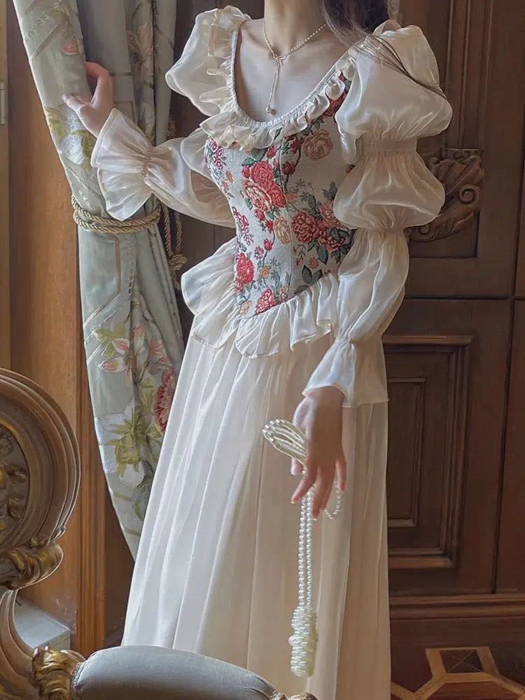 Deal Dash Cottagecore Maxi Dress