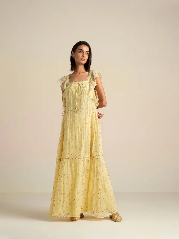 Best Bargains Honeywild Cascade Maxi Dress