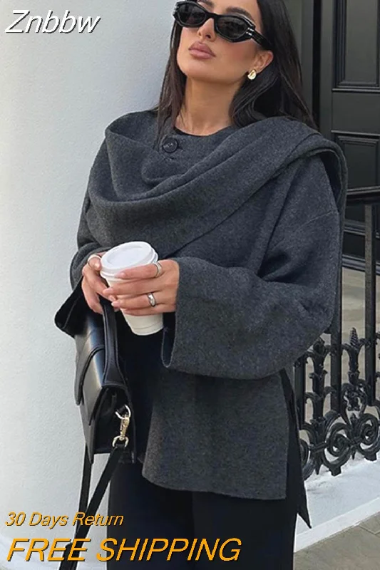 Reduced Prices Znbbw Collar Long Sleeve Short Coat Women Solid Casual One Button Jacket 2023 Fashion Elegant Autumn Winter Warm Street Outwear Reduced Prices Znbbw Collar Long Sleeve Short Coat Women Solid Casual One Button Jacket 2023 Fashion Elegant Autumn Winter Warm Street Outwear