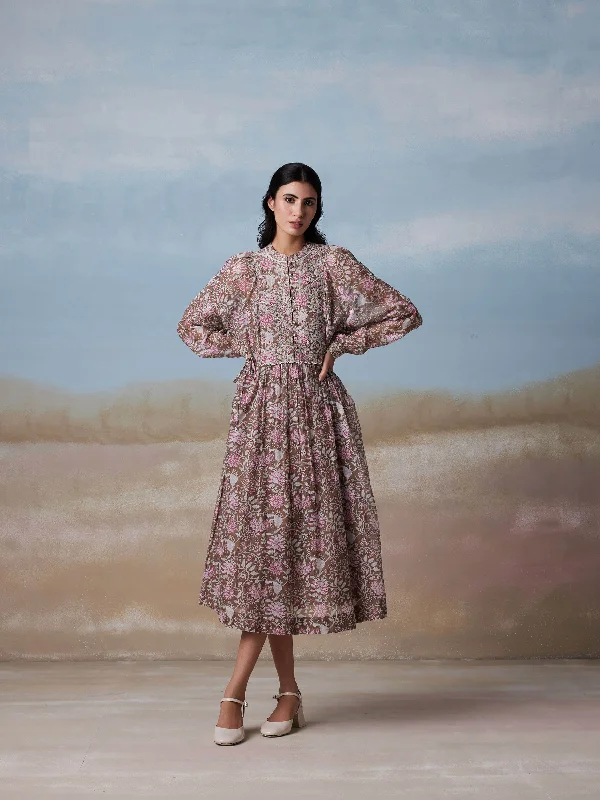 New Markdowns Tree of Life Quilt Midi Dress