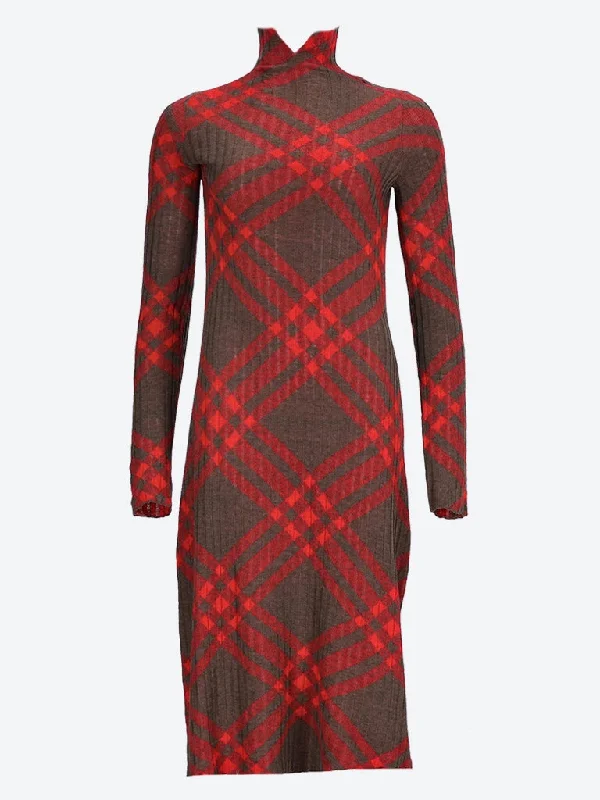 Closeout Long sleeve midi dress