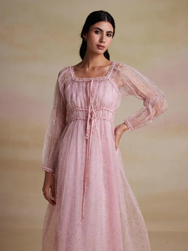 Anniversary Sale Teaberry Organza Dress