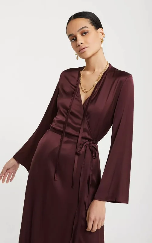 Closeout Sale ottod'Ame - Flavia Dress in Barolo