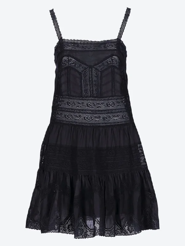 Bargain Prices Halliday lace trim short dress