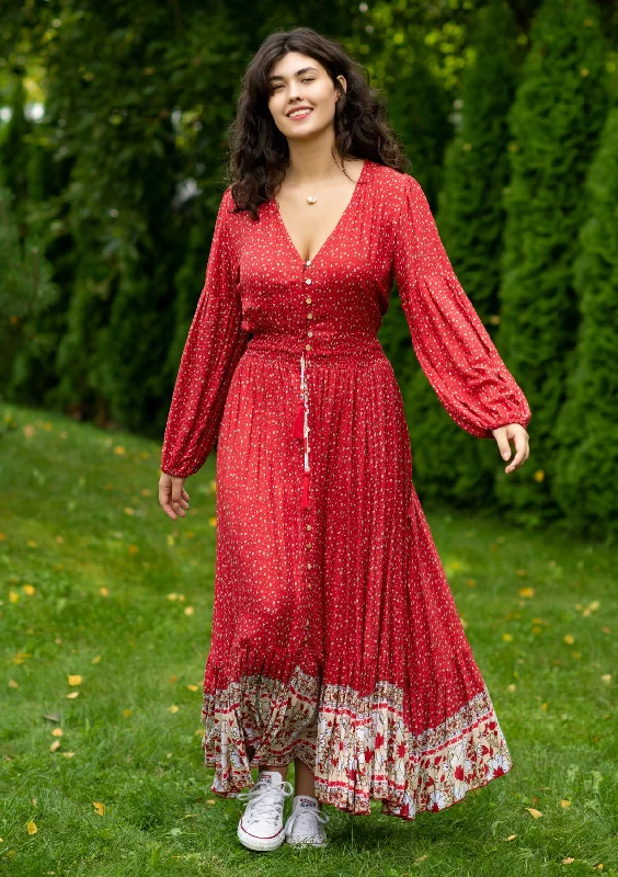 Discount Deals Simona Jasmine Red Dress