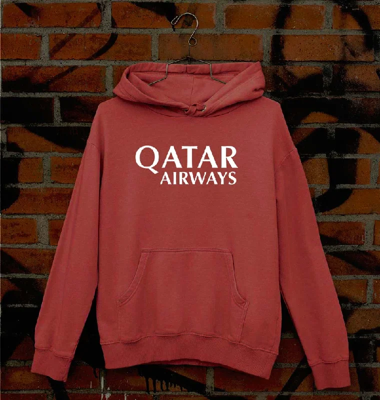 Act Now Qatar Airways Unisex Hoodie for Men/Women