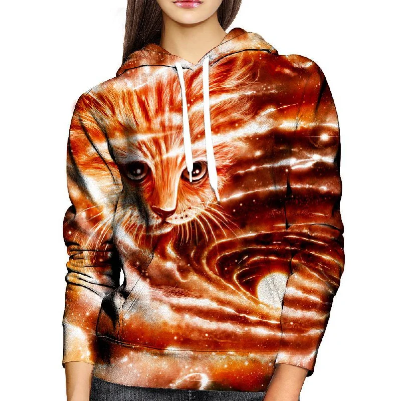 Lowest Prices The Visiting Cat Womens Hoodie