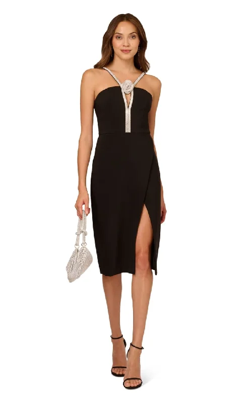 Daily Specials Aidan Mattox- Elena Crepe Midi Dress