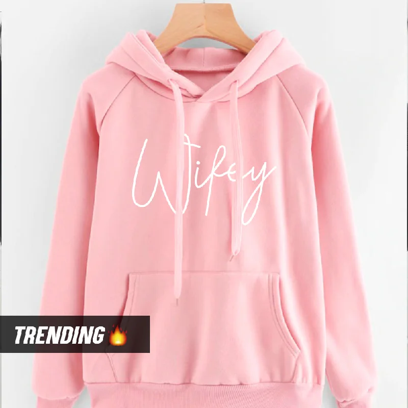 New Deals Wifey Script Hoodie (MRK X)