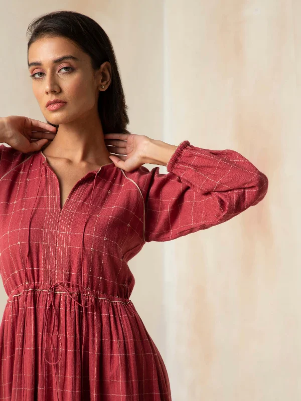 One-DAY Sale Fall Folklore Maxi Dress