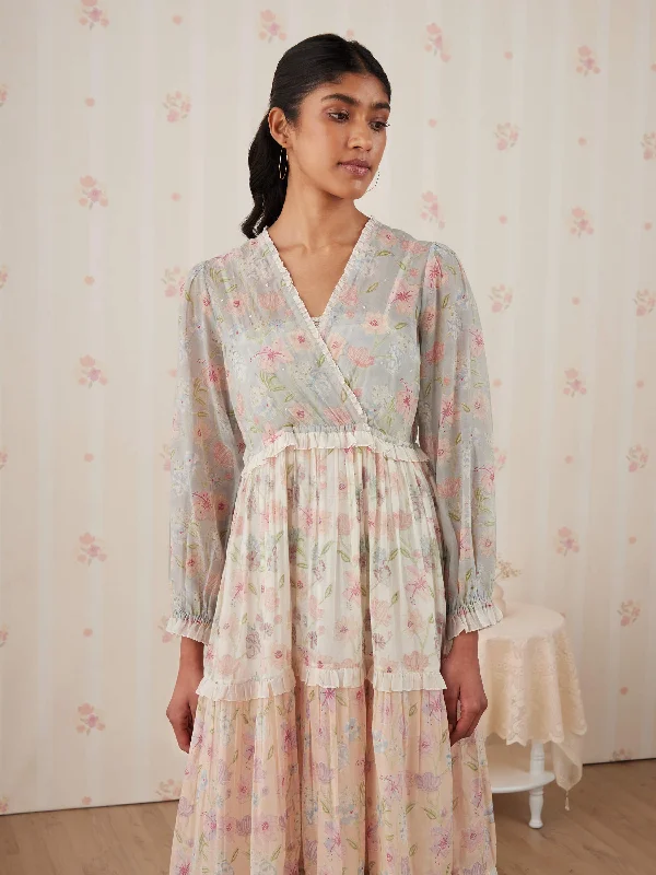 Lowest Price Sea Wrap Maxi Dress
