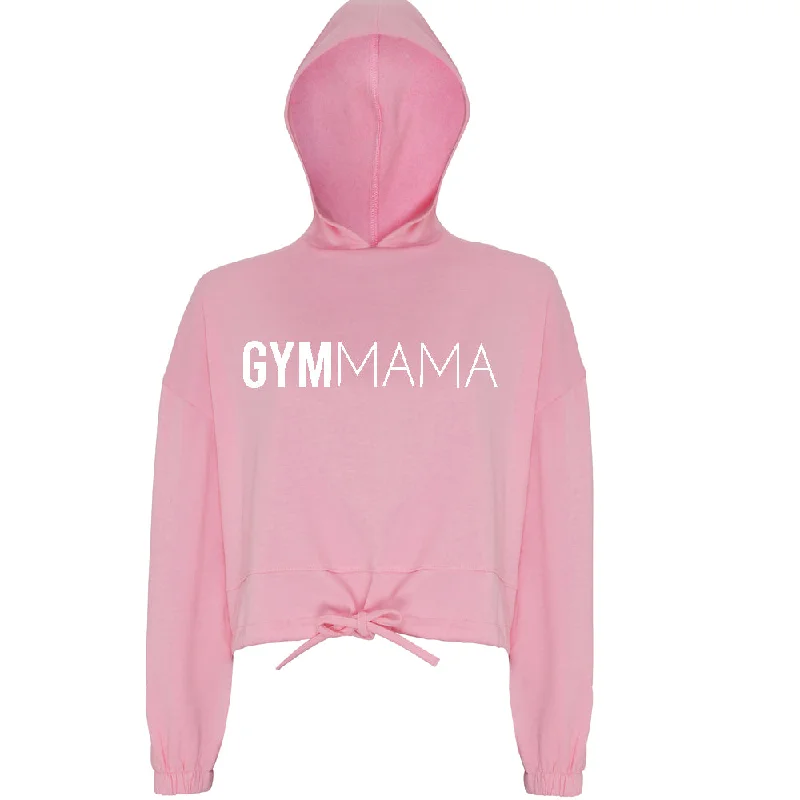 Markdowns Gym Mama Big Logo Cropped Hoodie (MRK X)