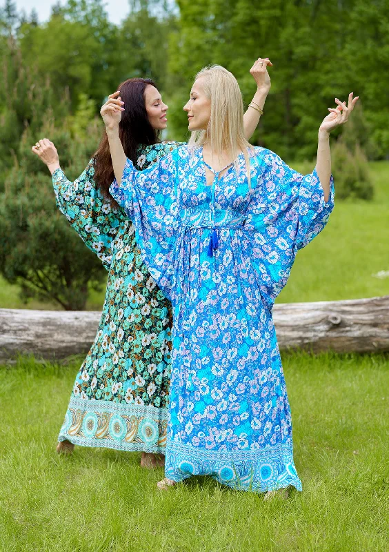 Now or Never Kristina Kaftan Blue Dress
