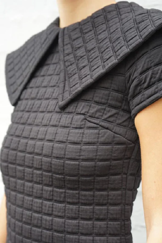 Price Slash Quilted Knit Dress