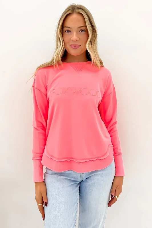 Members Only Simplified Crew Neon Pink
