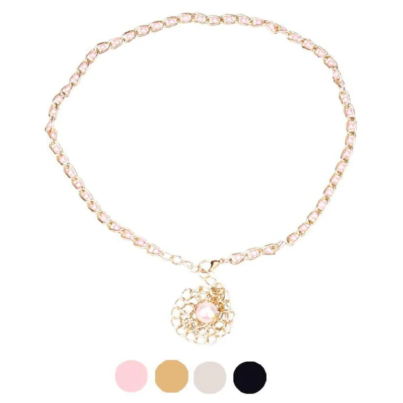 Instant Savings JECKSION Body Chain Flower Belt Women Pearl Waist Belt Waist Chain Free Shipping #LSIN Instant Savings JECKSION Body Chain Flower Belt Women Pearl Waist Belt Waist Chain Free Shipping #LSIN
