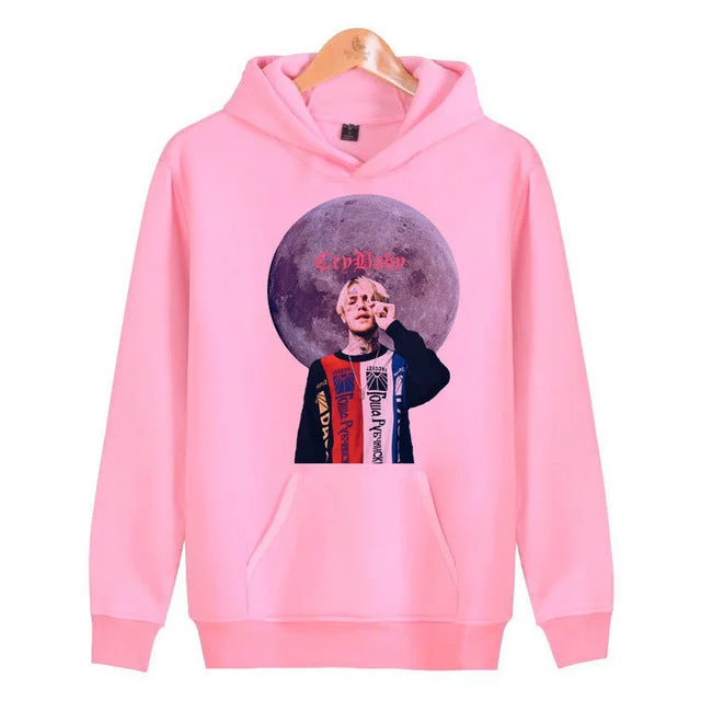 Extra Discounts Loose Hooded Lovers Sweatshirt