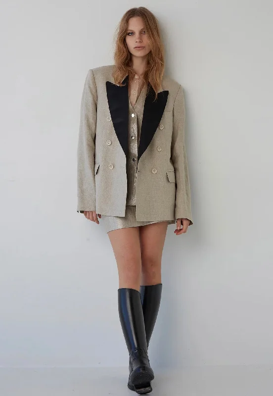 Sale Event Fiction Blazer - Hemp