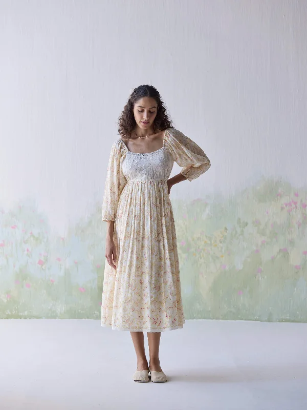 Amazing Deals Lilibet Fields Midi Dress
