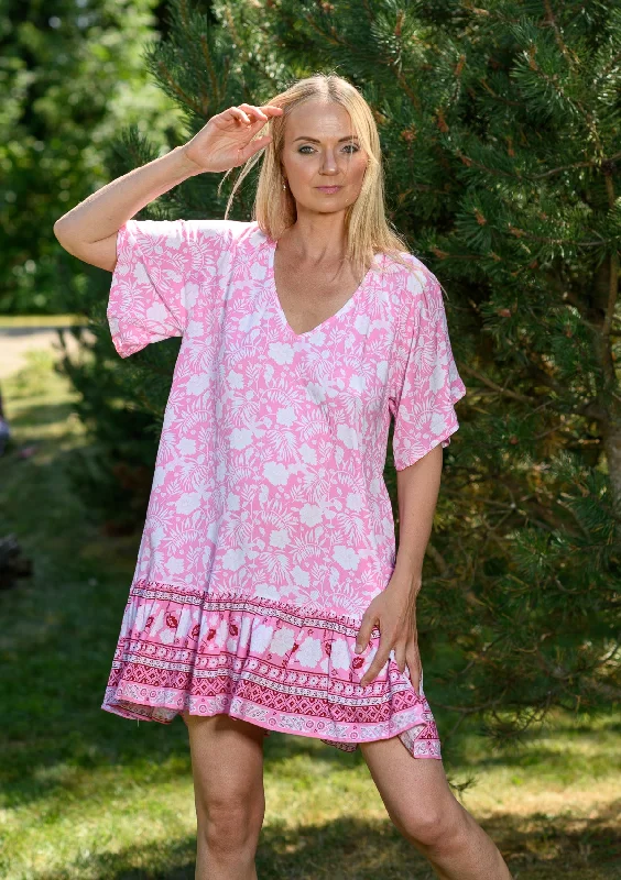 Online Only Ami Wit Pink Dress