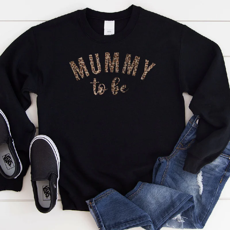 Overstock Mummy To Be Leopard Sweatshirt (MRK X)