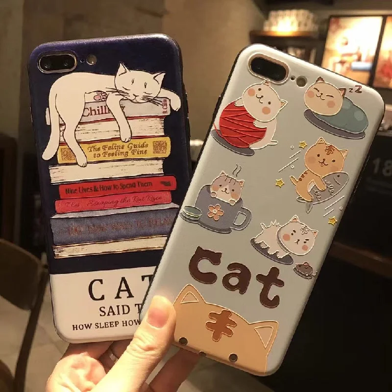 Price Break Cute kawaii cat iphone case YV17032