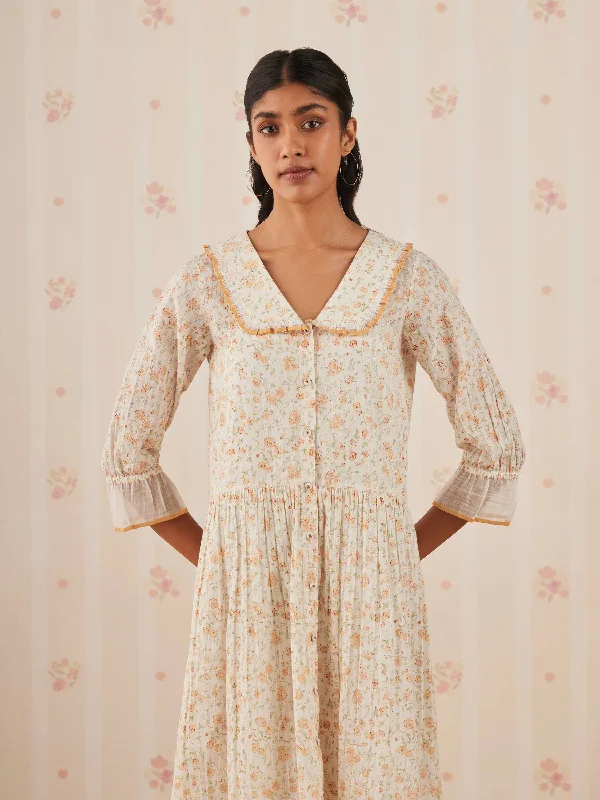 Year-End Sale Old World Shirt Midi Dress