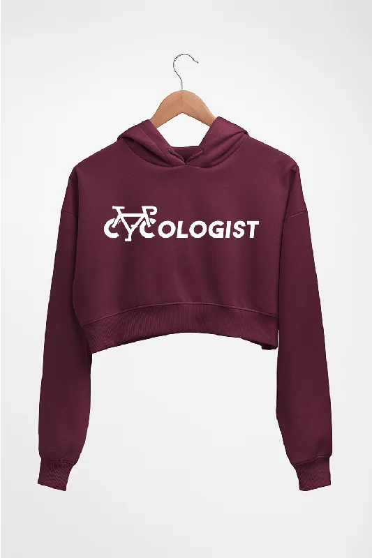 Bonus Savings Cycologist Crop HOODIE FOR WOMEN