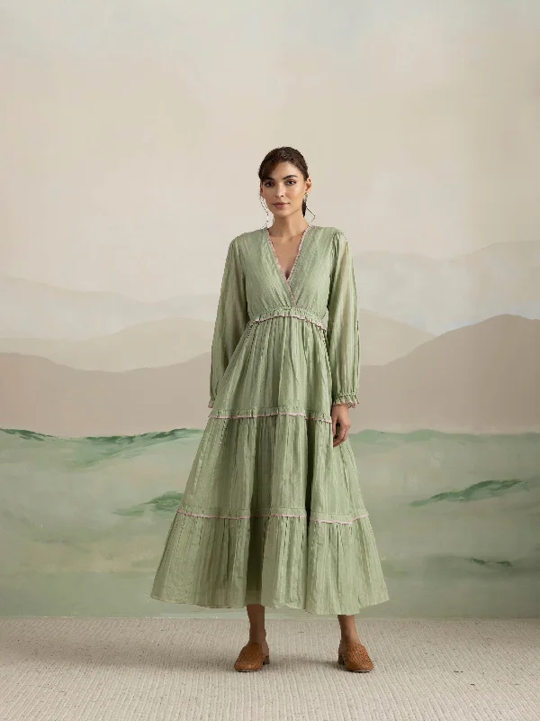 Markdowns Kiwi Wrap Maxi Dress