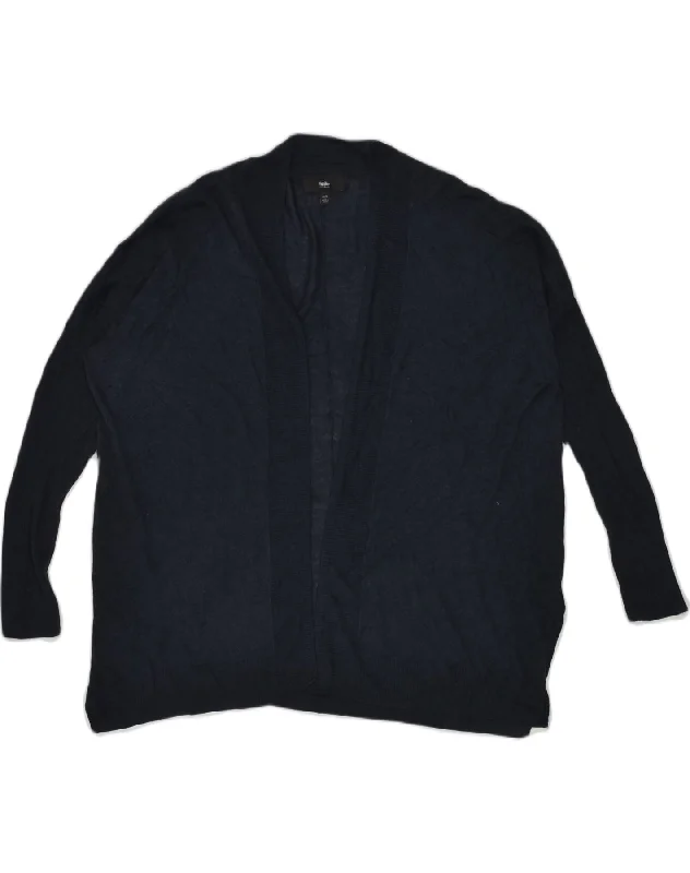 Unmissable Offer MOSSIMO Womens Cardigan Sweater UK 18 XL Navy Blue Acrylic